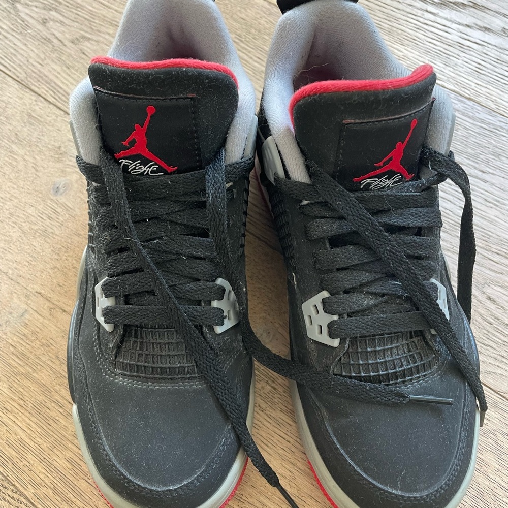 Nike Air Jordan Men’s Sneakers - Black/Red/Grey